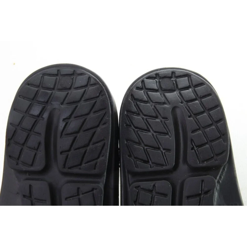 Oofos OOAHH Sandals Unisex Recovery Slide Shoes Black Unisex Women's Sz 9 - Picture 10 of 12